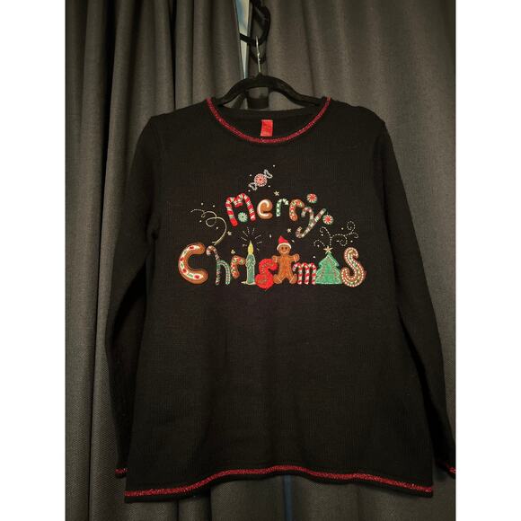 Ugly Christmas Sweater Xmas Size Medium - Picture 1 of 3